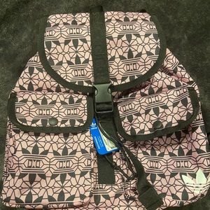 Adidas drawstring Lilac backpack